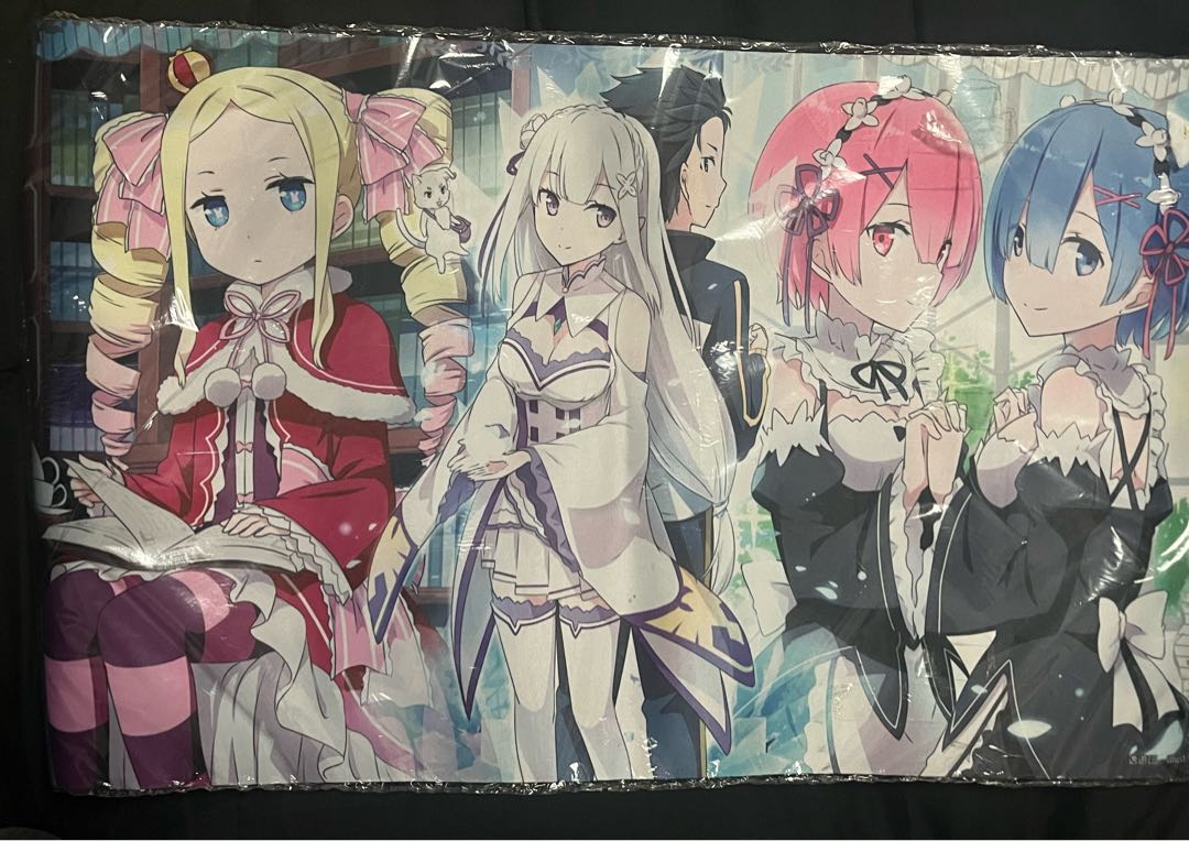 リゼロ エミリア プレイマット Re:ゼロから始める異世界生活 ラバー