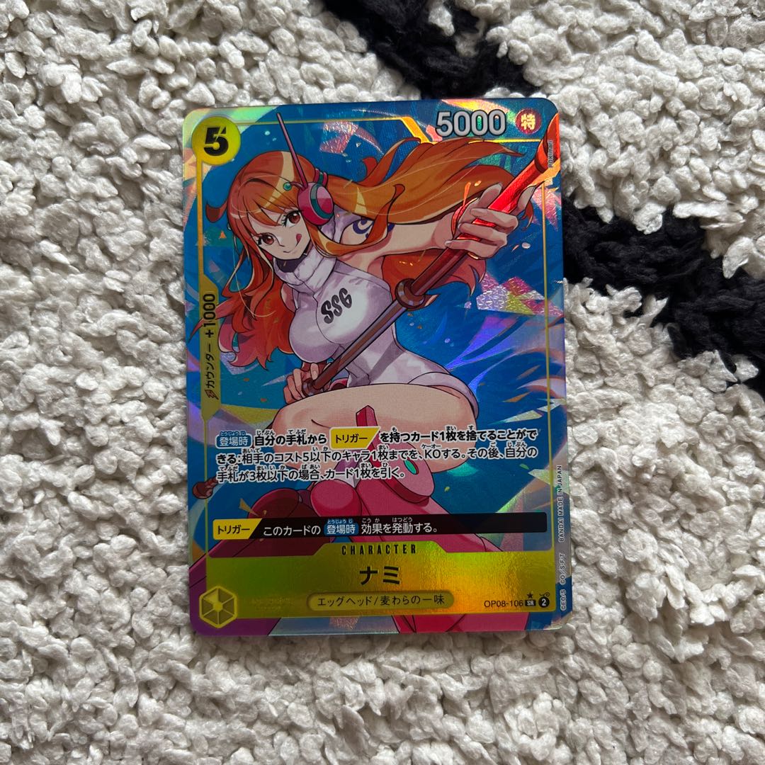 ナミ(パラレル) P-SR OP08-106 1枚の通販 T@AJ（1880886232） | magi