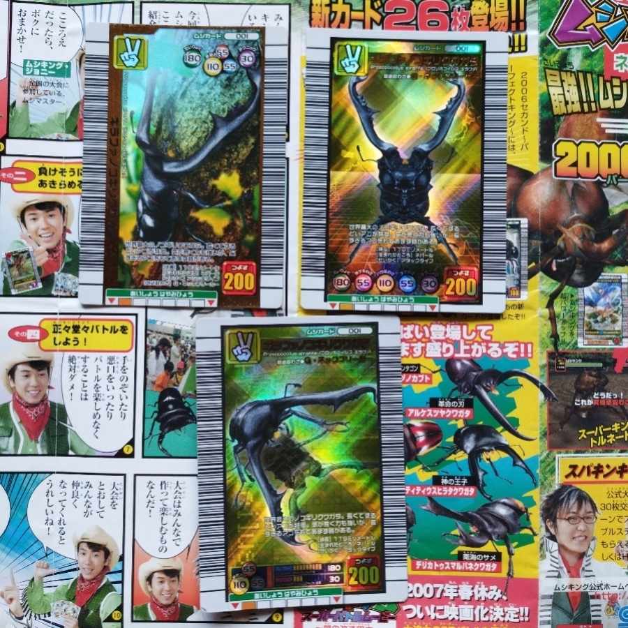 ムシキング ギラファノコギリクワガタ 2005 2006 1枚の通販 気になる品