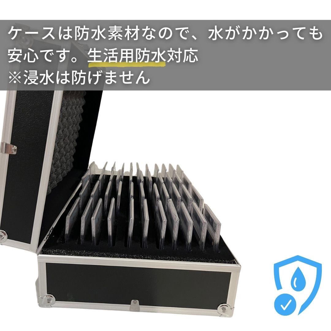 送料無料】psa アタッシュケース カード用 44枚収納可能 大容量