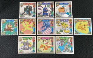 美品 ポケモン 最強シール烈伝 技 シール列伝 ダイヤモンド&パール