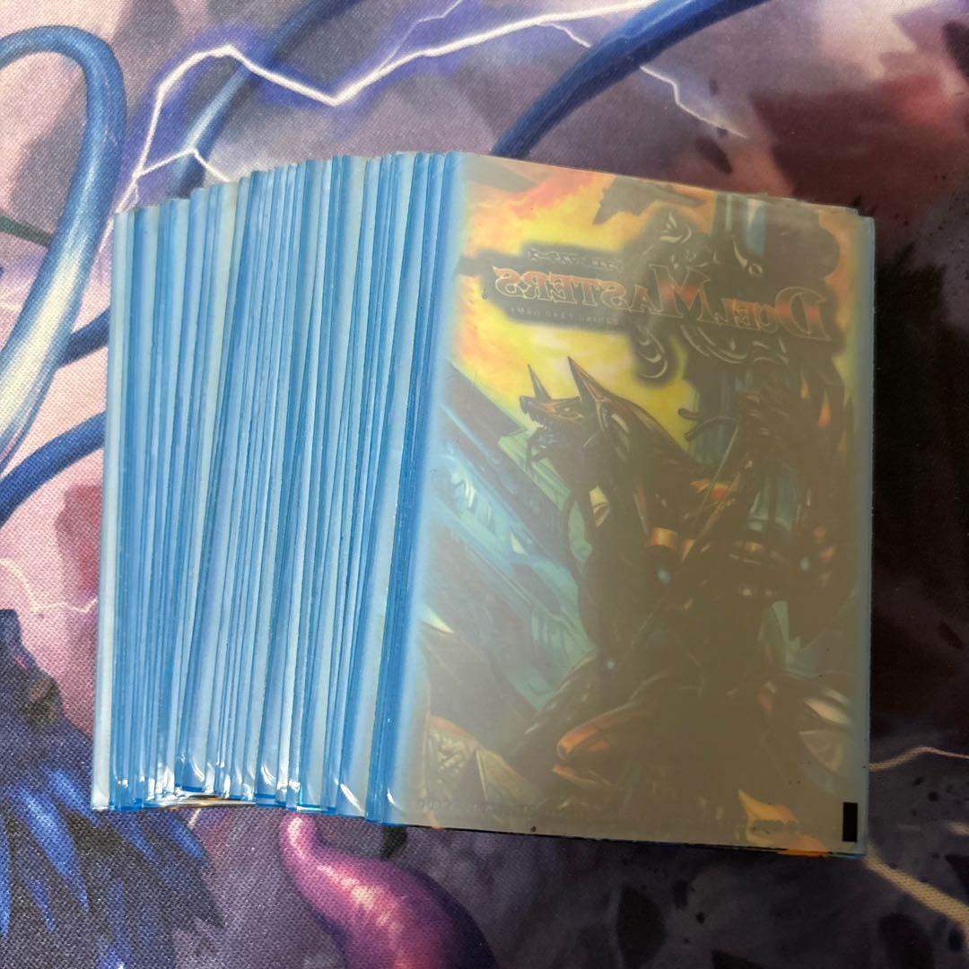 デュエルマスターズ旧公式スリーブ ボルメテウスサファイアドラゴン 42