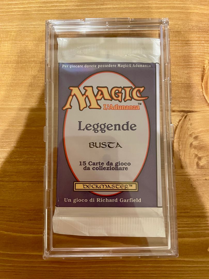 Legends レジェンド 未開封 ブースターパック イタリア語 MTG 1枚の