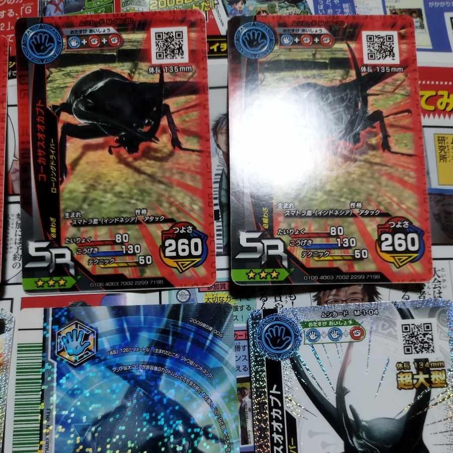 ムシキング アダー完結編 コーカサスオオカブト 1枚の通販 気になる品