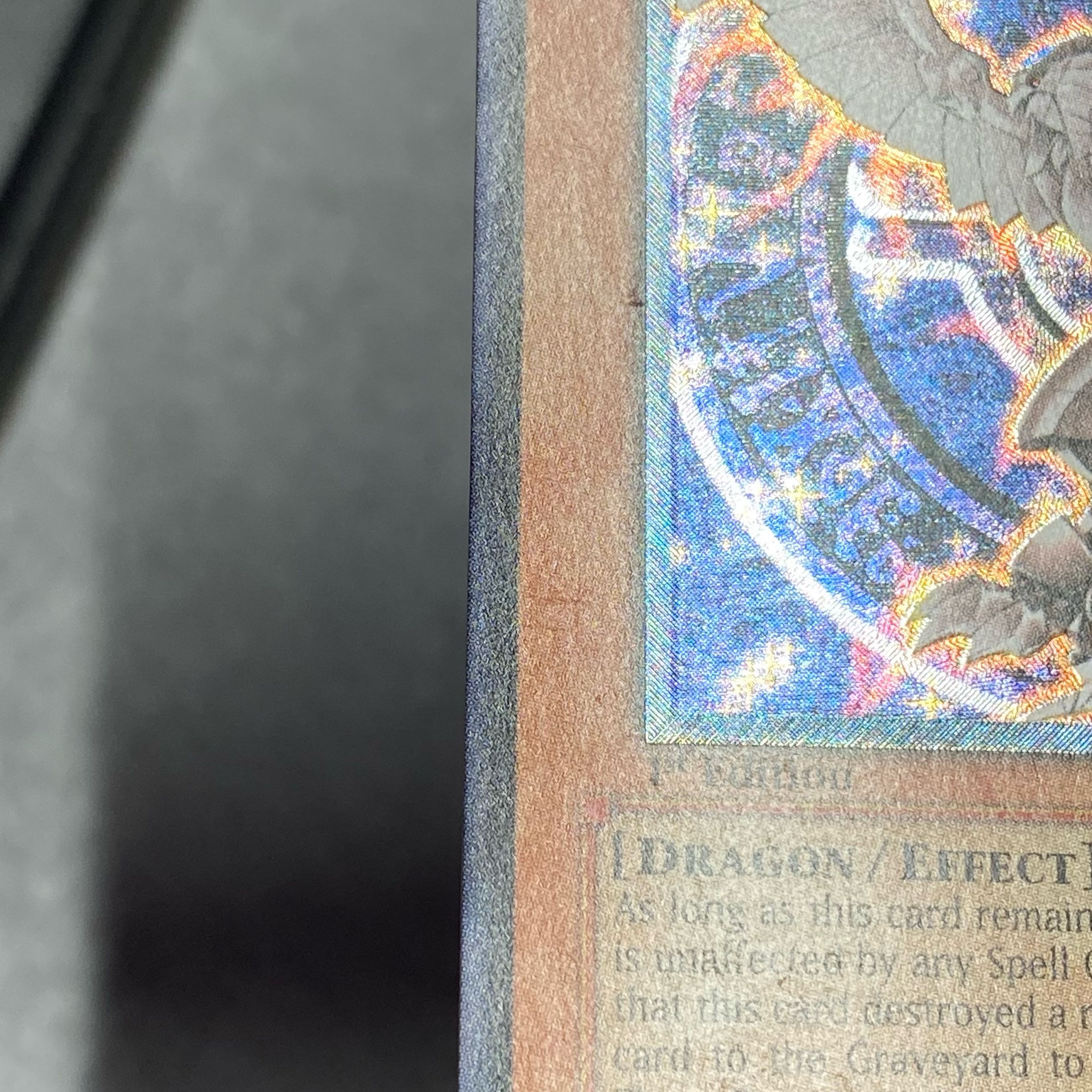 ホルスの黒炎竜 LV6 レリーフ 旧アジア版 アルティメットレア SOD