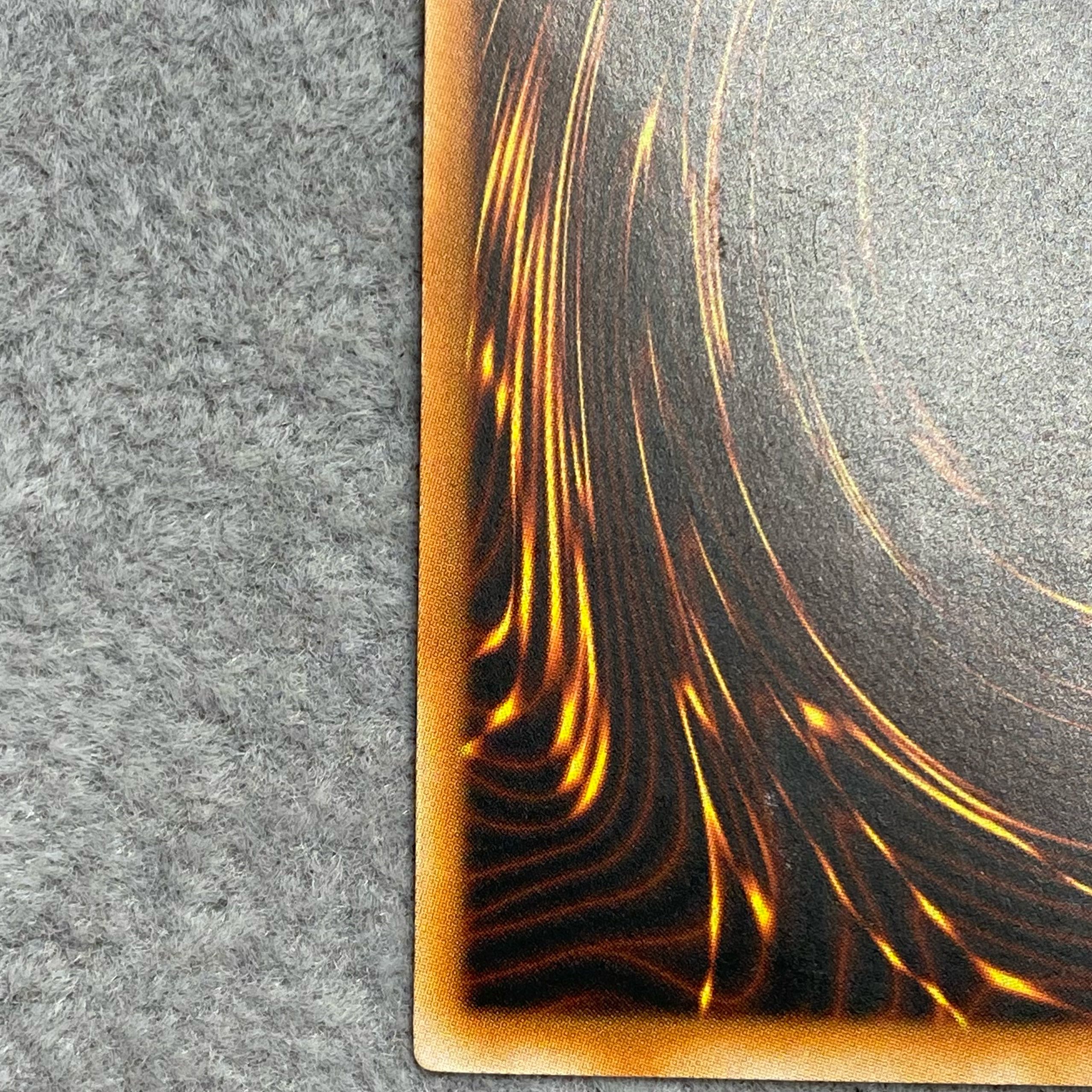 ホルスの黒炎竜 LV6 レリーフ 旧アジア版 アルティメットレア SOD