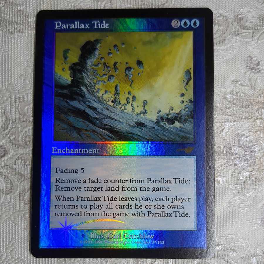 Mtg パララクスの波 英語 foil Parallax Wave 英語版foil