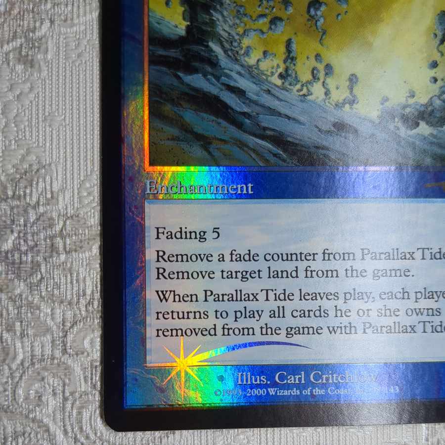 NEM] foil Parallax Tide [English 1枚 (Used) （882781115）| magi