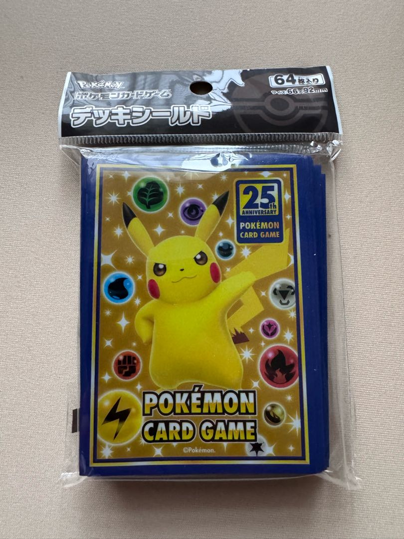 ポケカ」25thピカチュウ スリーブ 新品未開封の通販 りりーす