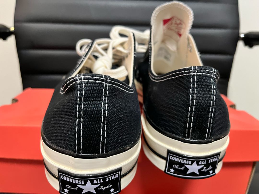 コンバース チャックテイラー CT70 黒 OX 27.5 US9 ブラック 27.5cmの