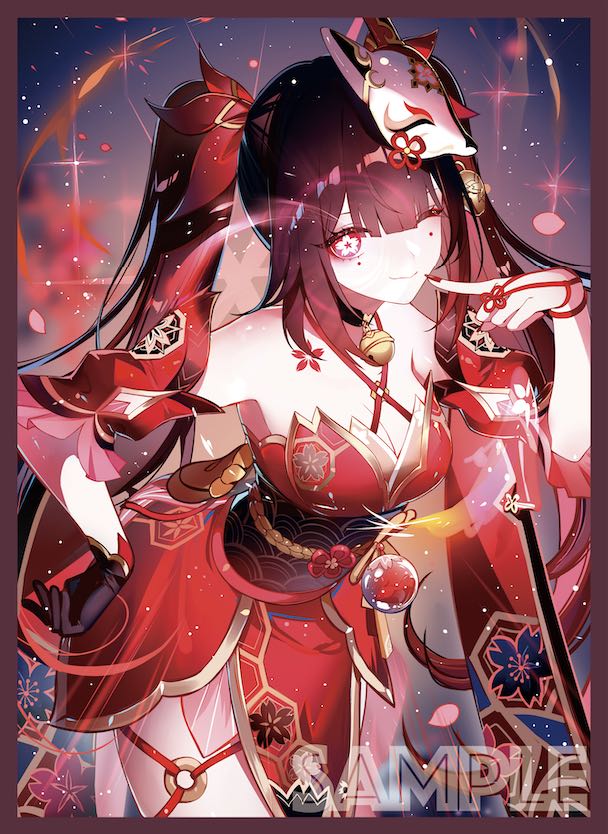 花火 カードスリーブ 崩壊スターレイルの通販 ペロロンチーノ