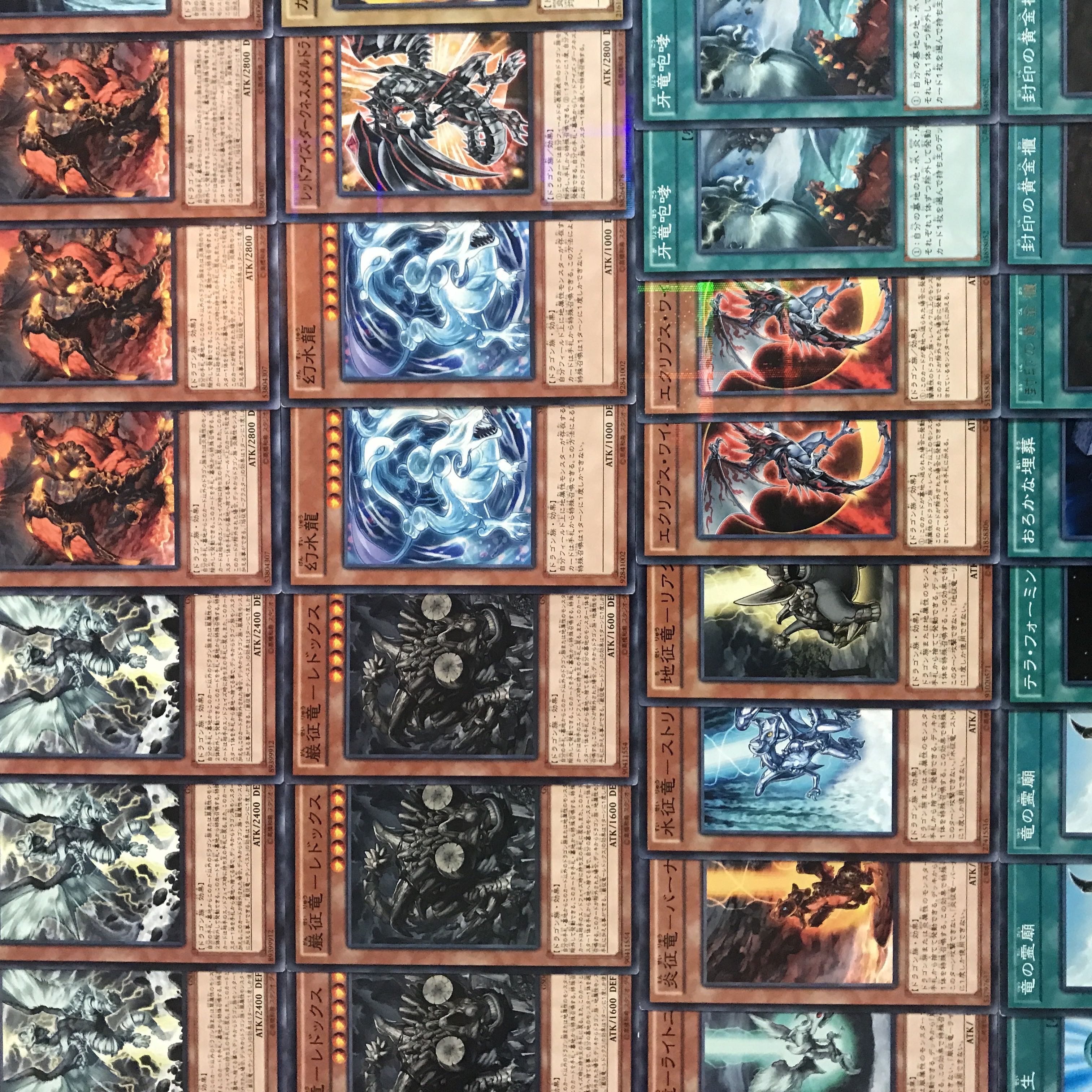 遊戯王【全盛期構築！！】征竜デッキ40枚 1枚の通販 メデューサの