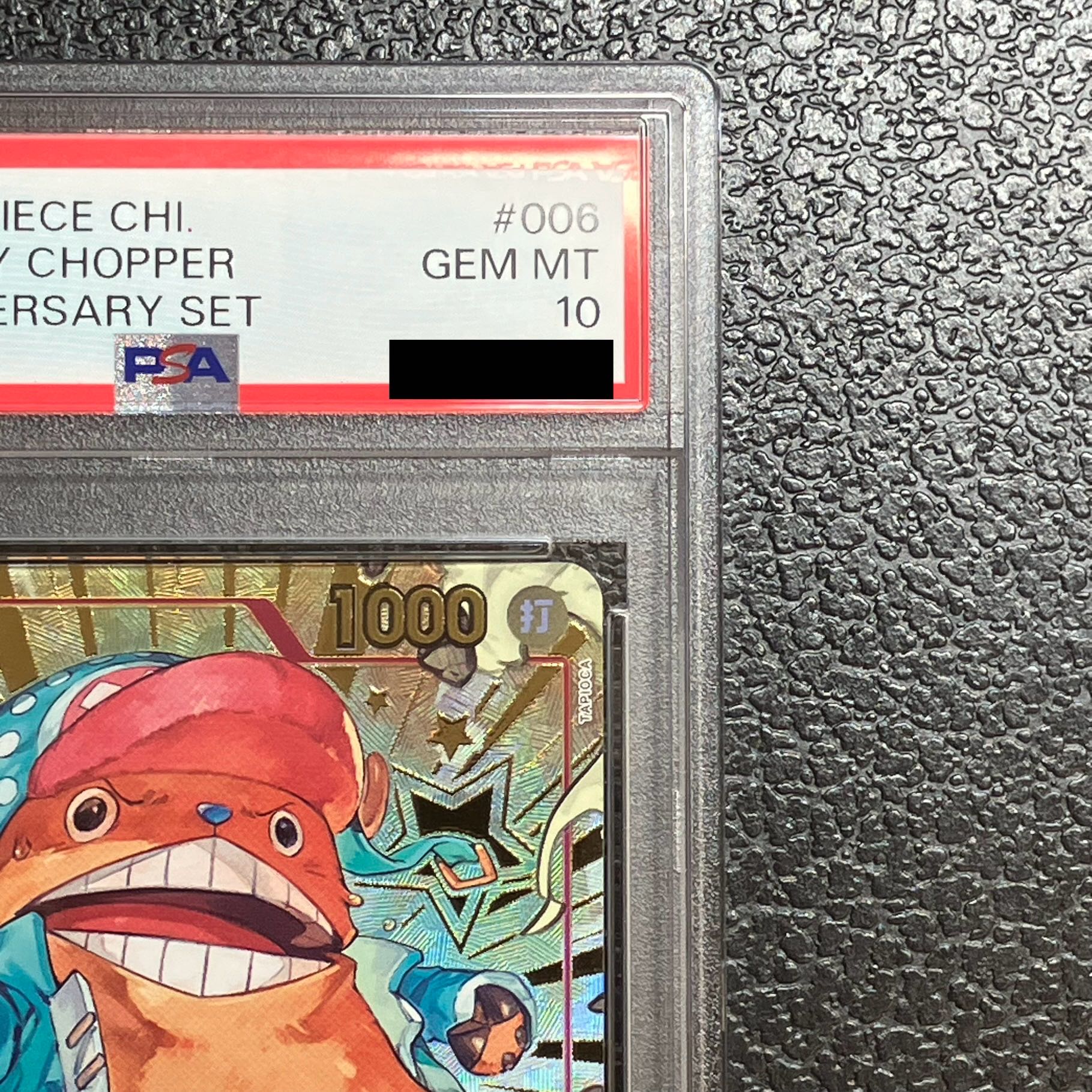 PSA10] Chinese Version 1st ANNIVERSARY SET Tony Tony Tony Chopper