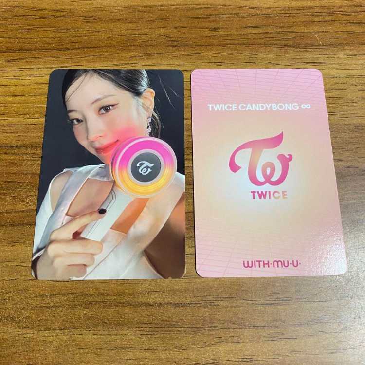 TWICE トゥワイス WITH-MUU公式特典トレカ ダヒョン 1枚の通販 TT
