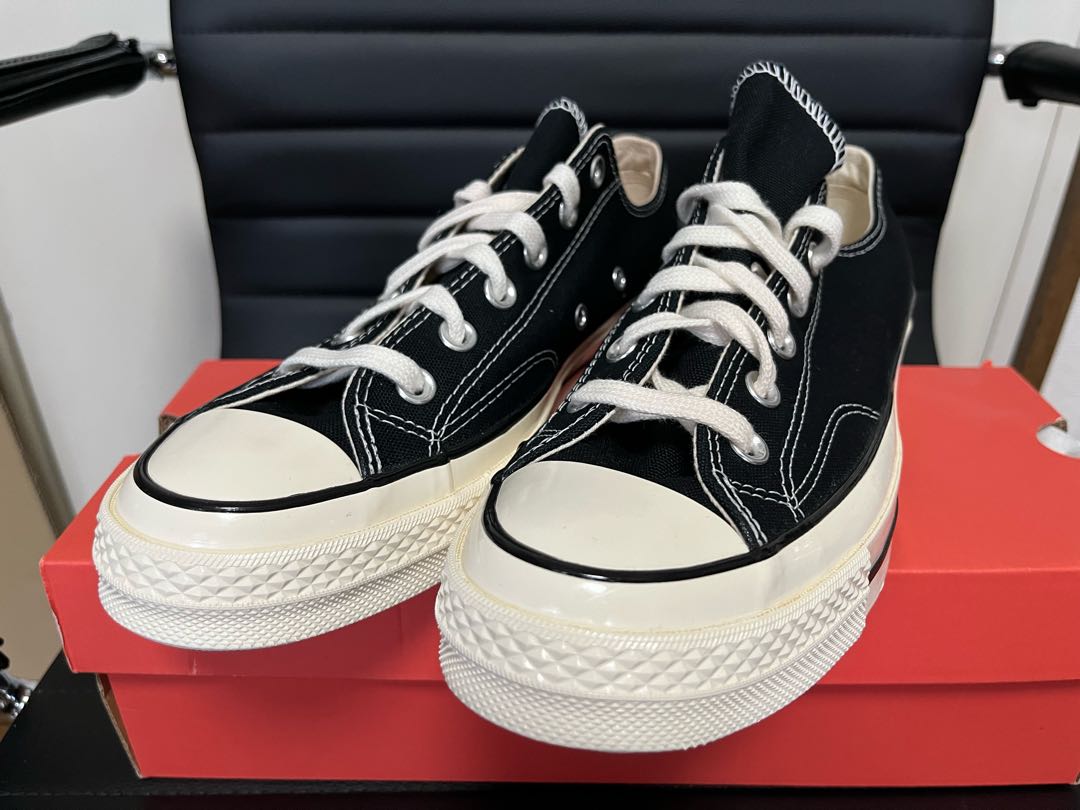 コンバース チャックテイラー CT70 黒 OX 26.5 ブラック 26.5cmの通販