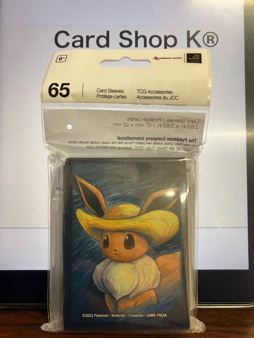 ポケモンカード イーブイ スリーブ デッキシールド 未開封 ゴッホ 1枚