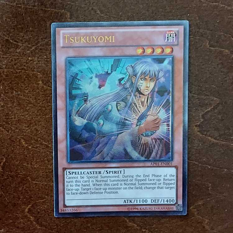 遊戯王 月読命 英語版 AP01 旧レリーフ 1枚の通販 Aki（1727351164