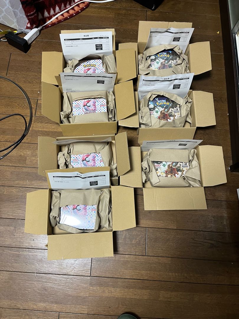 ポケモンカード 151 4箱 クレイバースト 3箱 ポケモンセンター産 全て