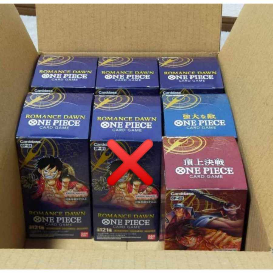 ワンピースカード ロマンスドーン3 BOX（未開封テープ付き）