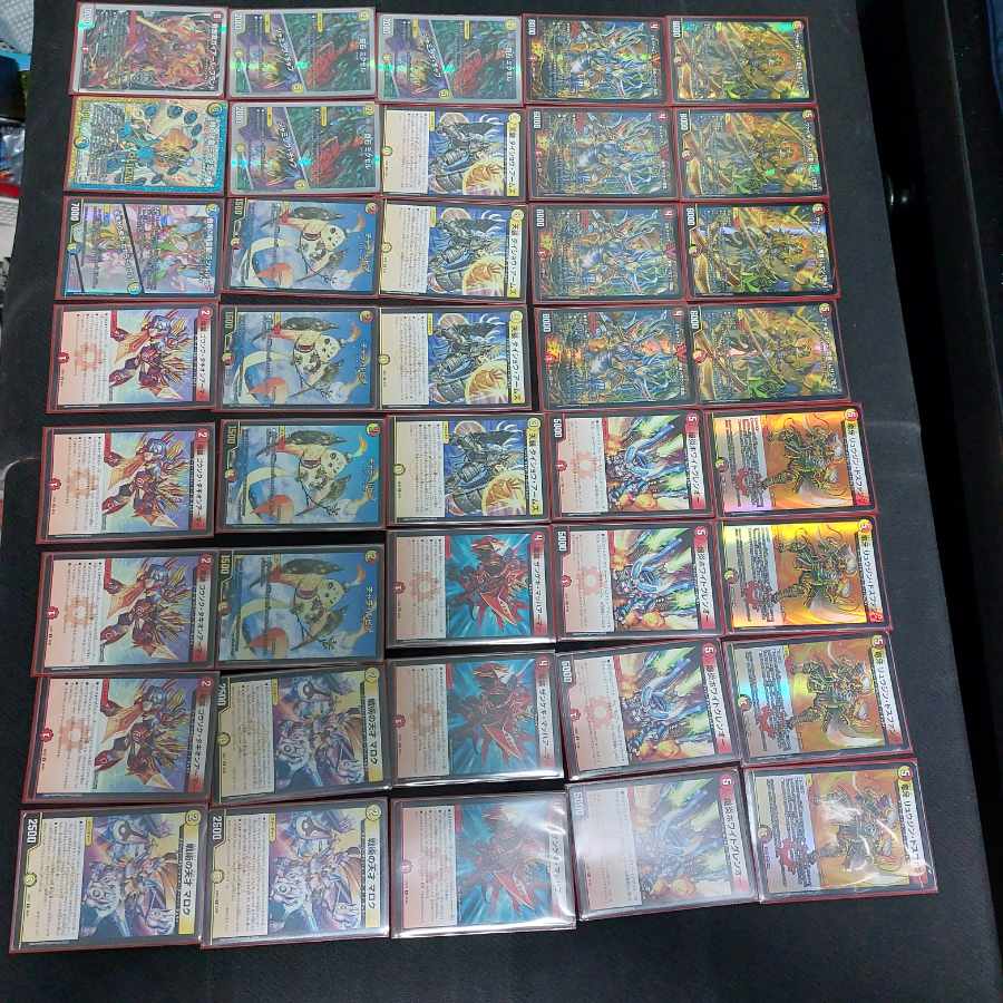 赤白サムライ]デッキ&二重スリーブ 1枚の通販 ゆう🇯🇵 購入時出来れば