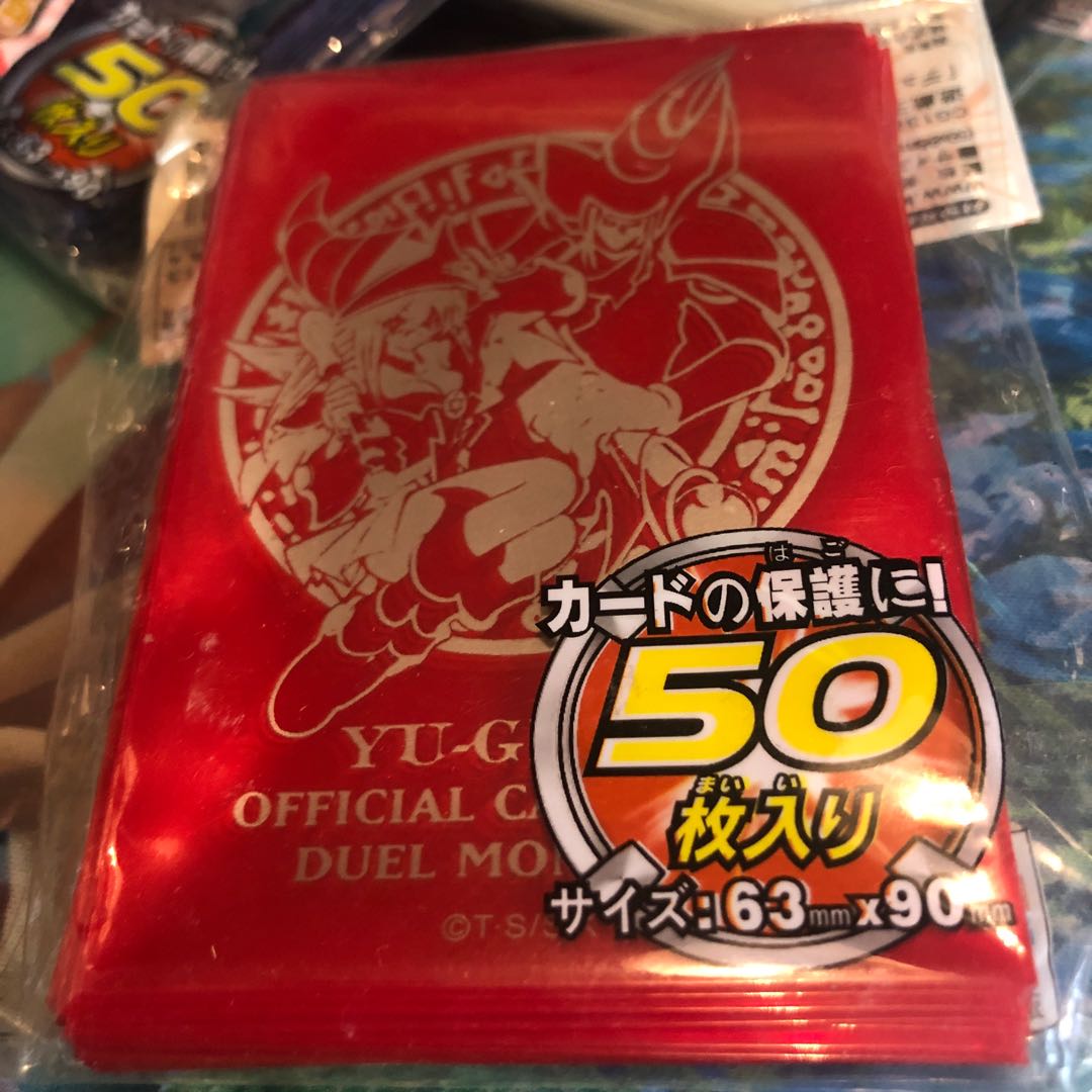 遊戯王 ブラックマジシャンガール スリーブ 赤 1枚の通販 みずき