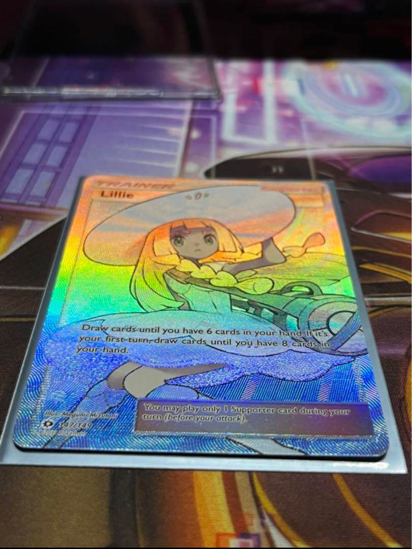 ポケカ 帽子リーリエ 英語版 海外版 リーリエ ポケモンカード 1枚