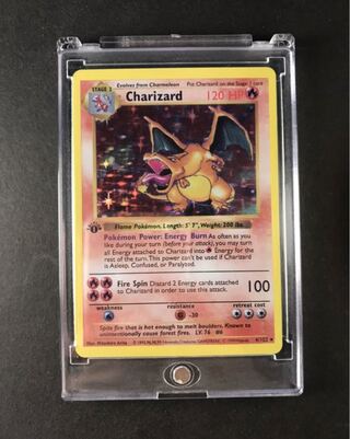 ポケモンカード Shadowless Charizard リザードン pokemon card Base