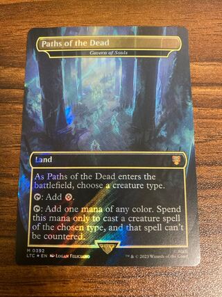 死者の道【魂の洞窟】 日本語foil MTG】死者の道/魂の洞窟/Cavern of