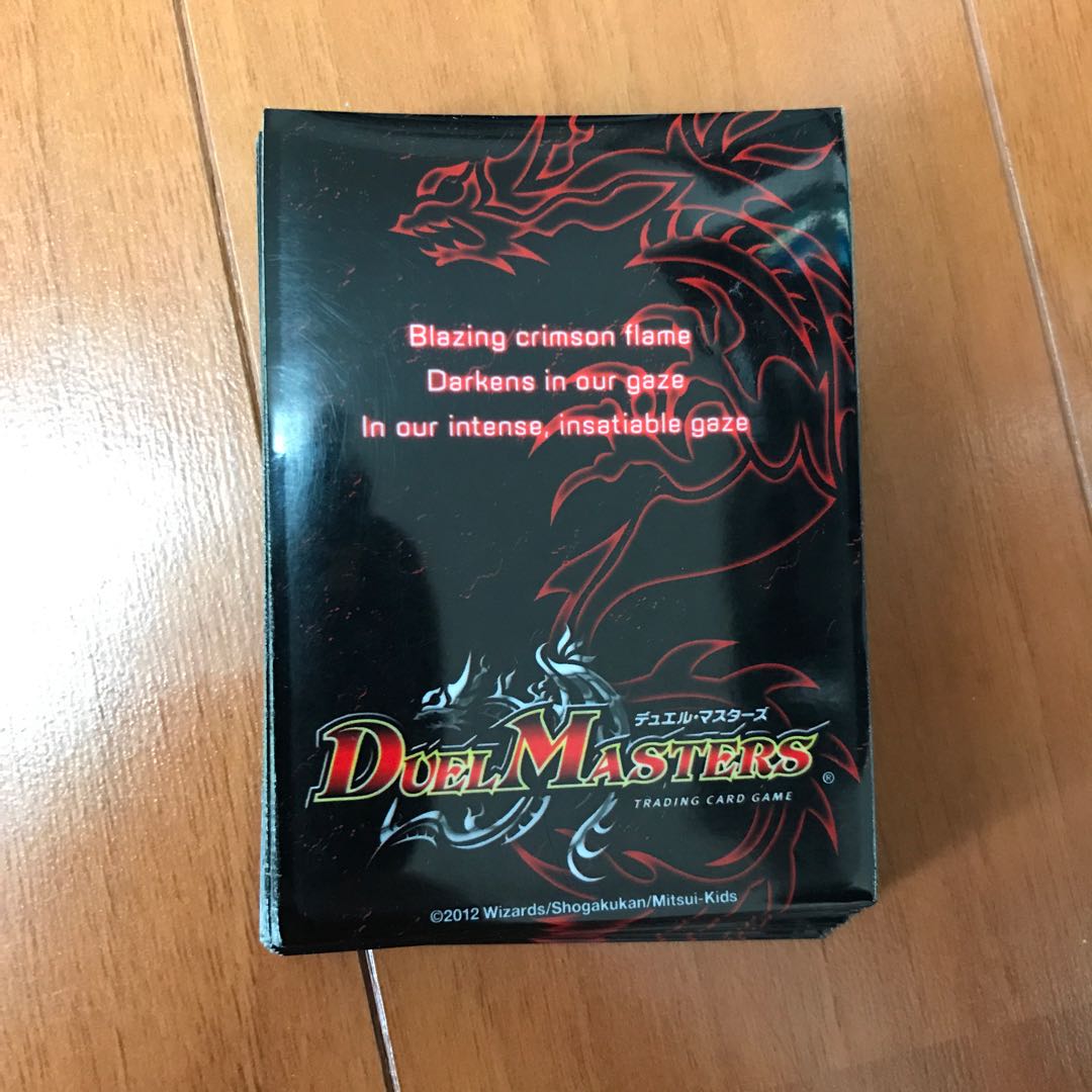 デュエマ 絶版スリーブ 赤 40枚の通販 カイ @デュエマ出品中