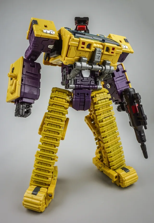 TW-C01B Bulldozer Yellow Version | ToyWorld 3rd Party Transformers