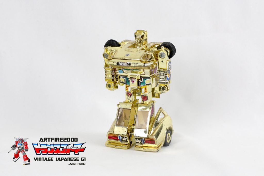 Diaclone Mystery: Lucky Draw Prize Gold Datsun Fairlady Z