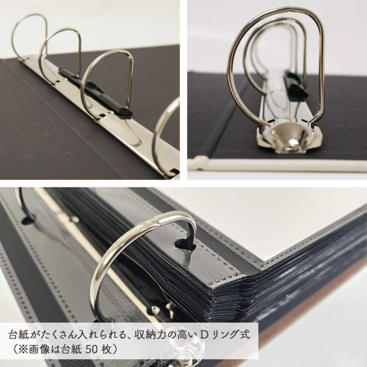 WEB限定品】ナカバヤシ セラピーカラー バインダーアルバム TCPK-LY/SV