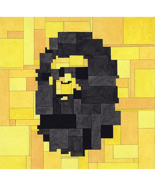 アダム・リスターの個展を伊勢丹新宿店で開催｜世界の名作をピクセル化