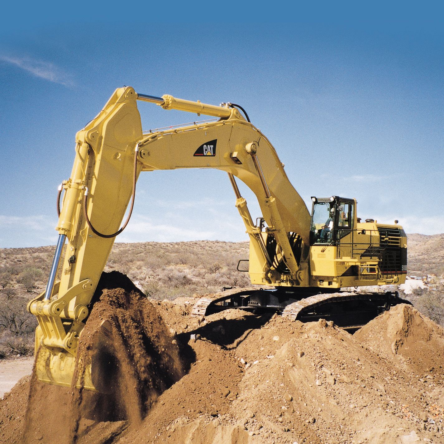 Cat 5110B/5110B L Large Mass Excavation | Caterpillar
