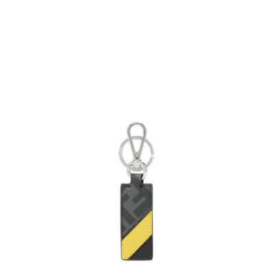 Fendi Diagonal Key Charm Fabric Black | Fendi