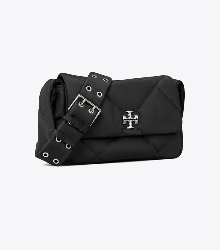 キラ ダイヤモンドキルト ナイロン メッセンジャーバッグ: レディース