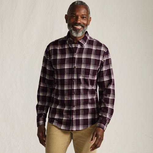 Mens Chamois Flannel Clothing | Lands' End