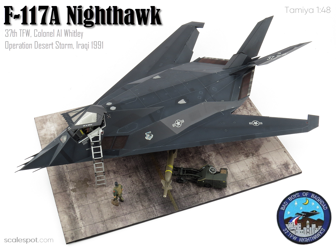 Tamiya 1:48 F-117A (61059) Gallery | scalespot.com