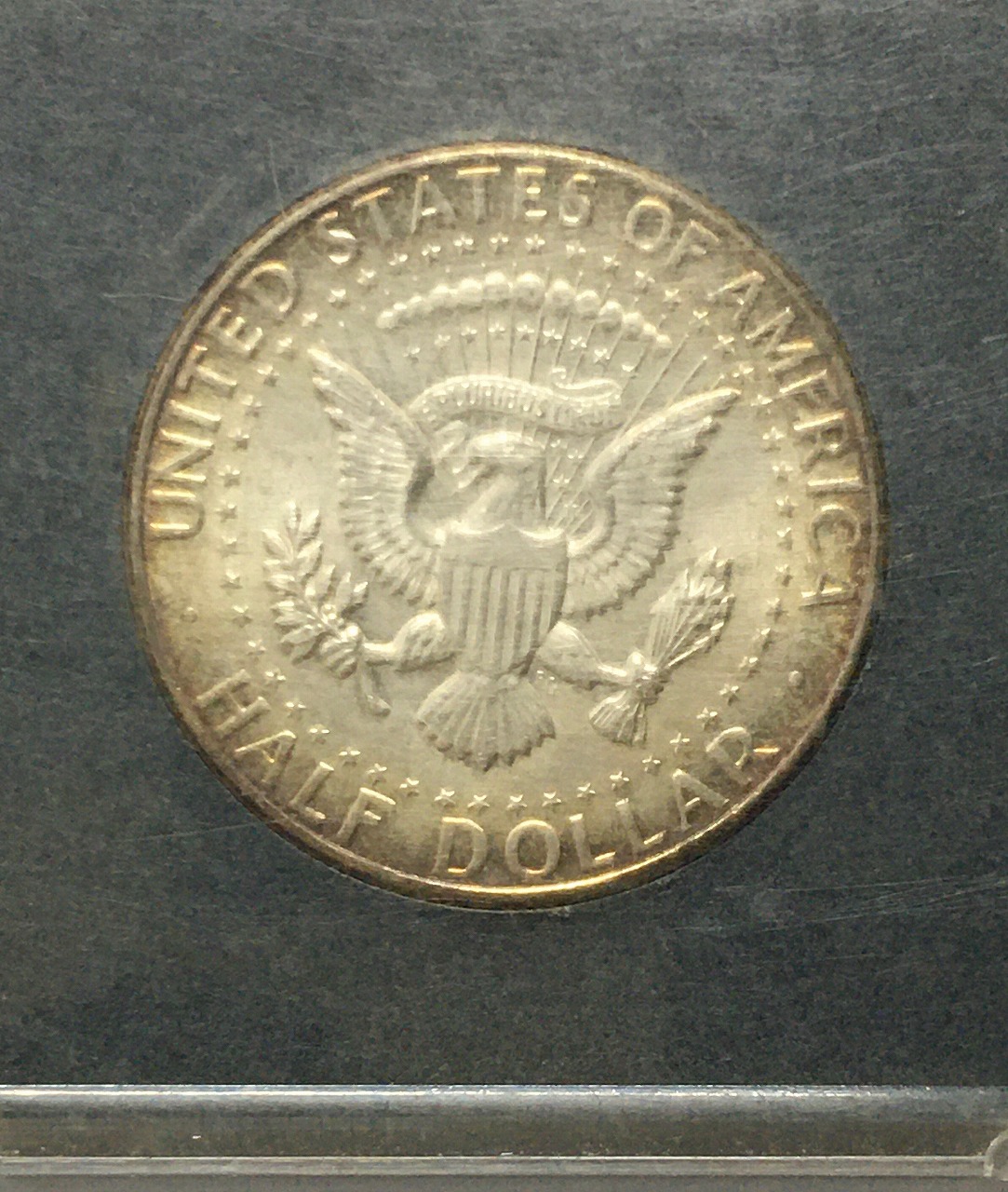 USA 50セント銀貨 ハーフダラー/ケネディ大統領 1964年銘 極美品