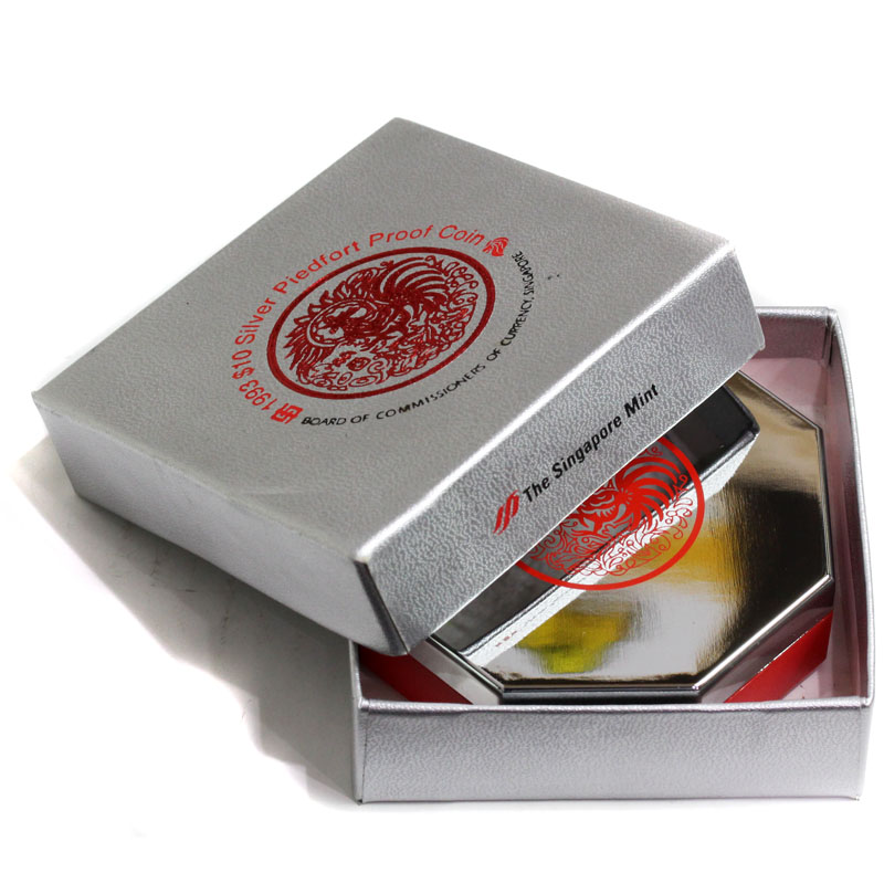 シンガポール銀貨 1993年 十二干支の鶏 記念銀貨プルーフ | 収集ワールド