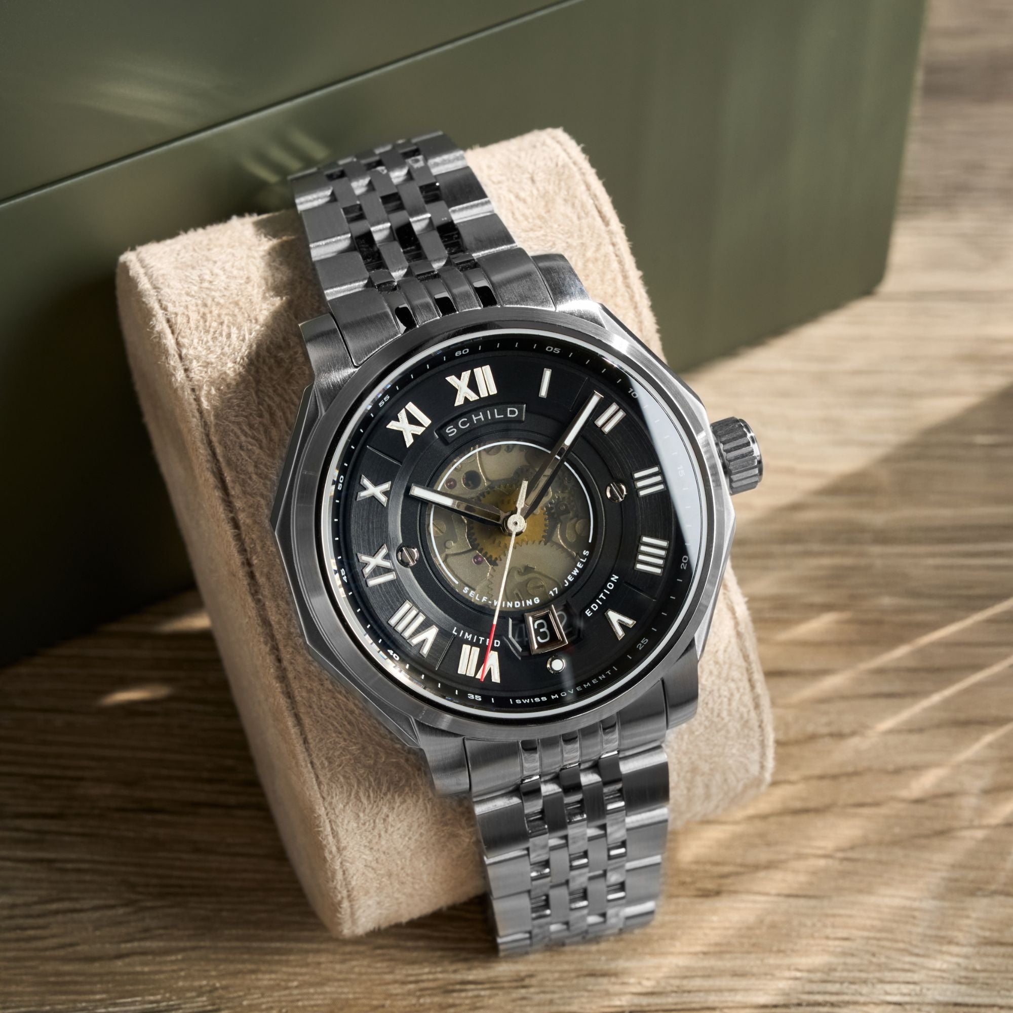 Dark Slate | Johann Swiss Automatic – Schild 1896