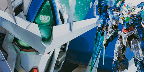 RG ガンダムベース限定 ダブルオークアンタ フルセイバー［クリア