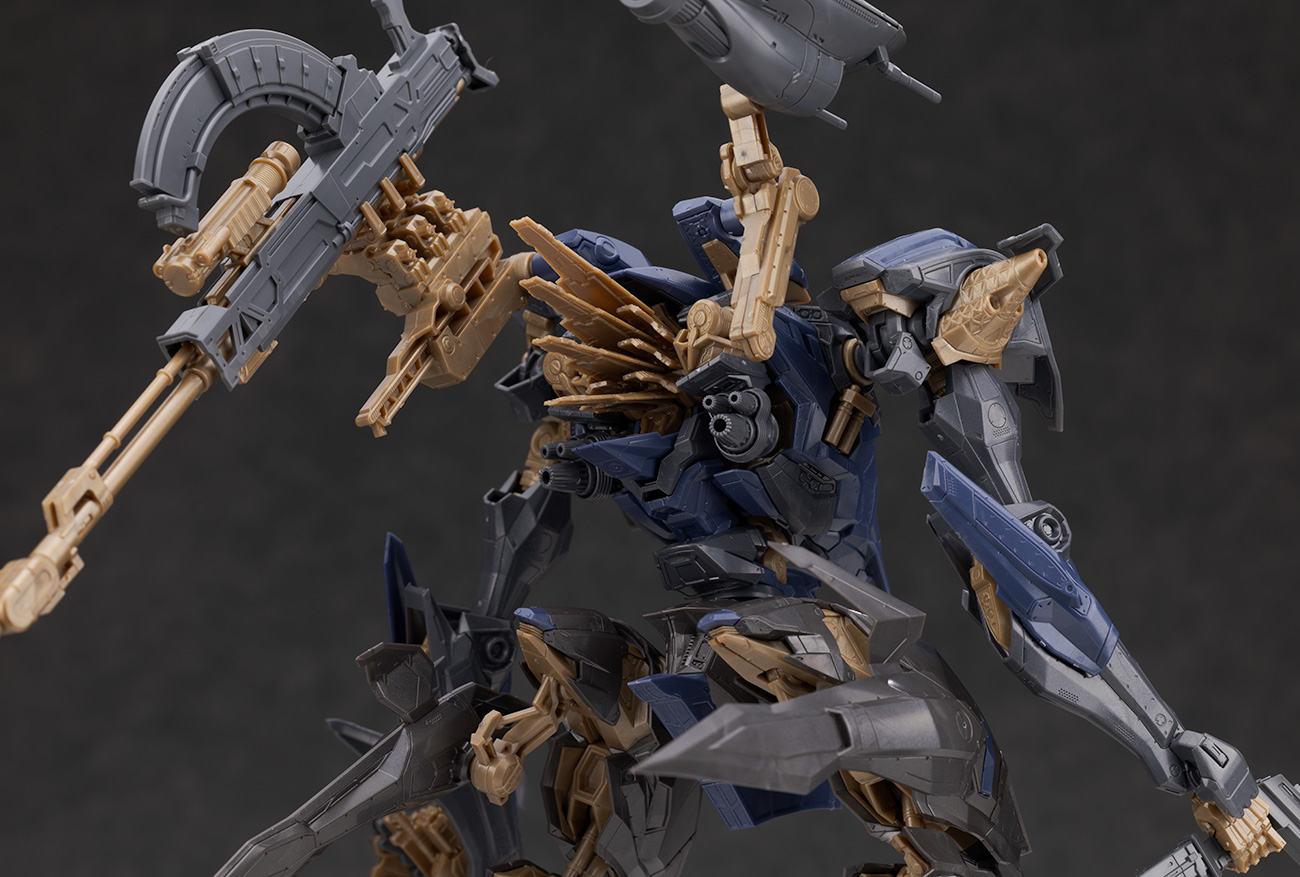 コトブキヤ V.I.O.S. SCHNEIDER NACHTREIHER/40E スティールヘイズ