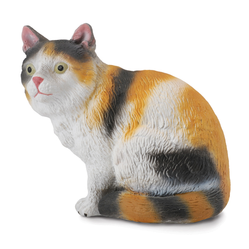 88490 Collecta【三毛猫・座】｜動物・恐竜フィギュアのZOOO!