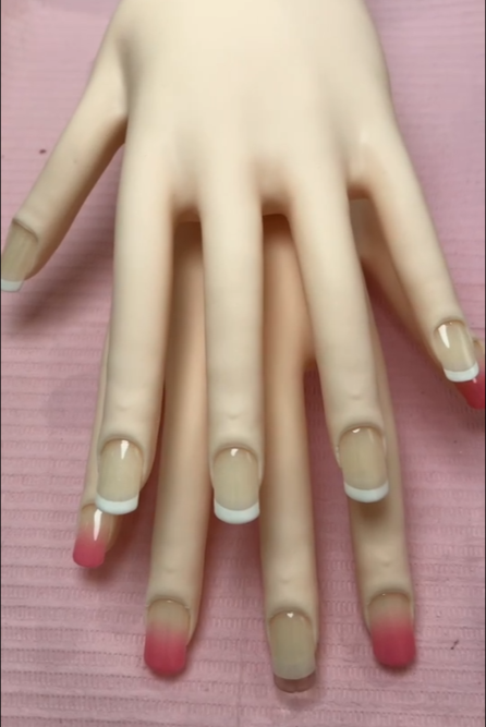 2025 年10月 | ジェルネイル検定中級「第二課題」の実技手順やテーブル