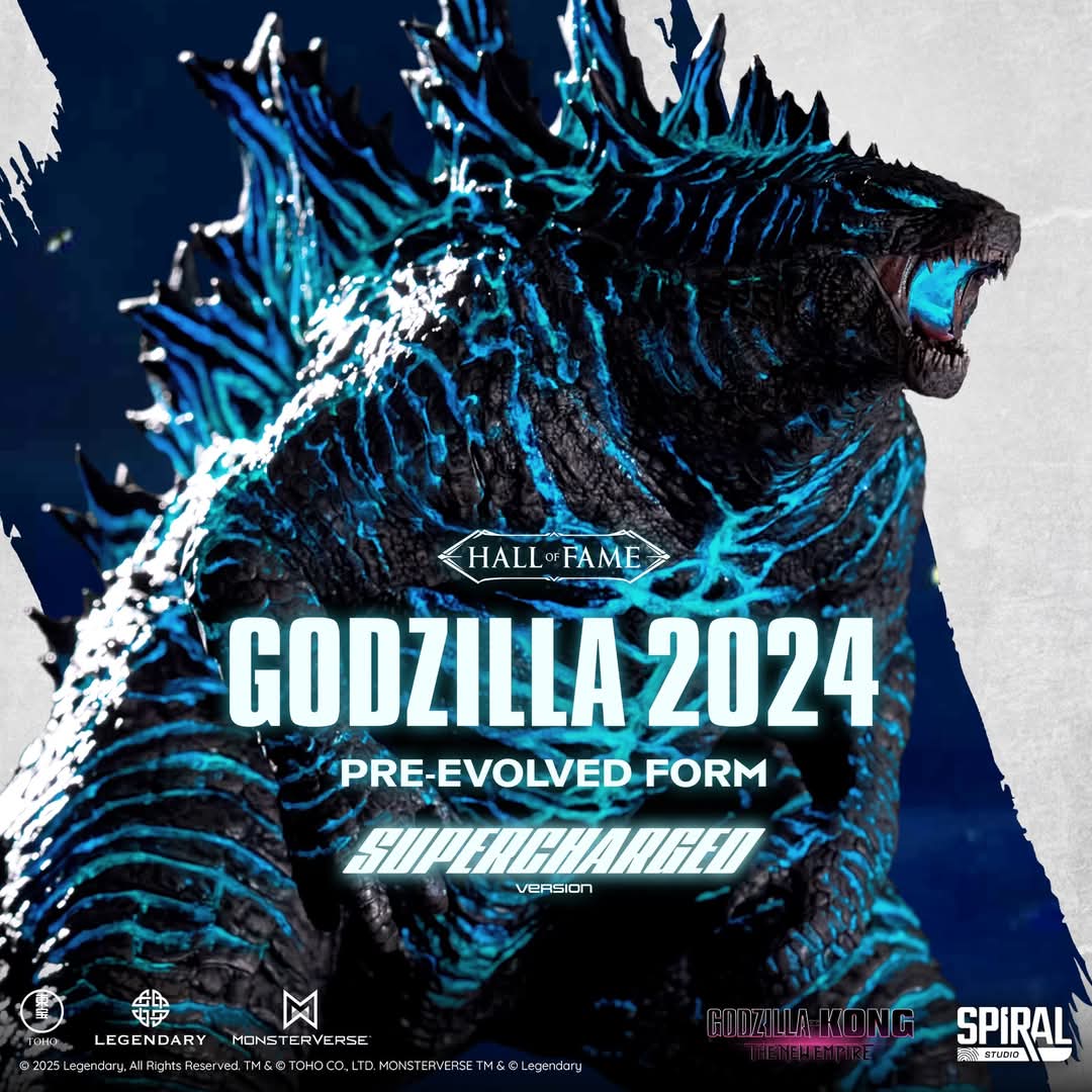 Spiral Studio Godzilla 2024 Pre-Evolved Supercharged version