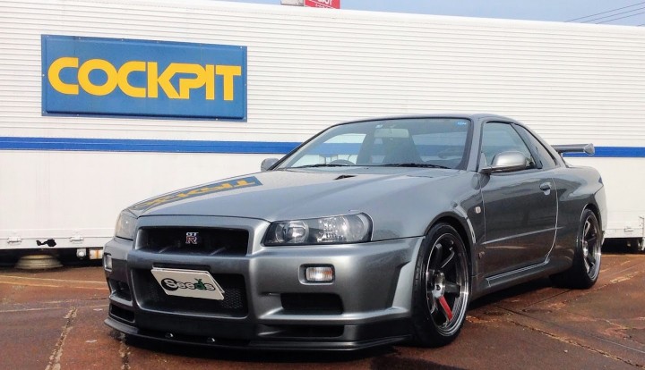 日産】スカイラインGT-R RAYS TE37 SL ＆HKS ハイパーマックスダンパー