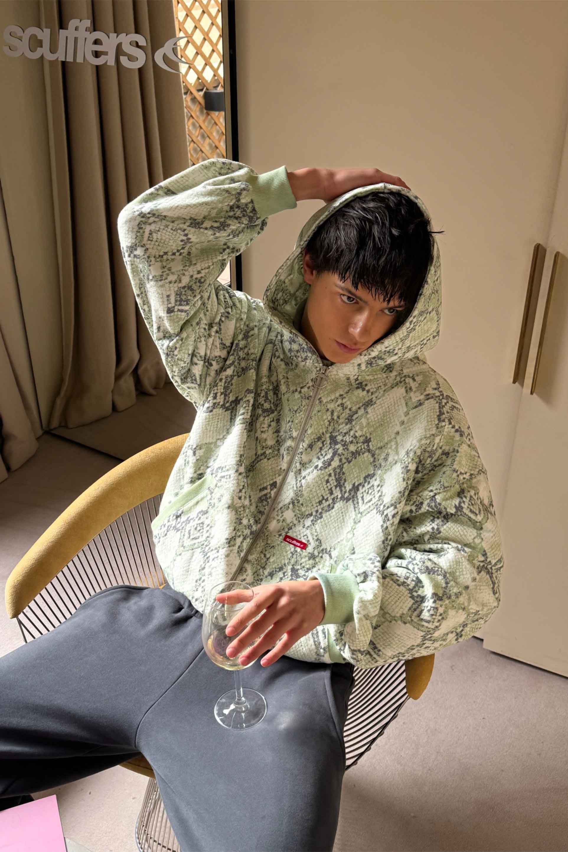 SCFF Green Snake Zipper – Scuffers