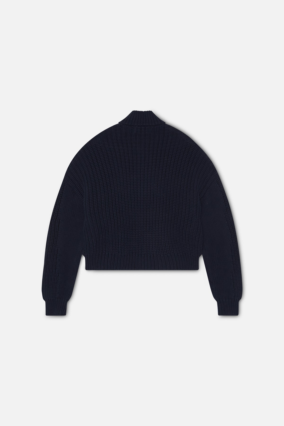 Scff Navy Knit Zipper – Scuffers