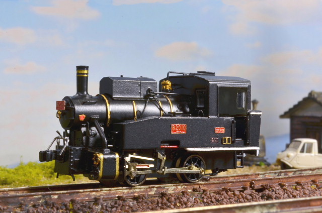 NゲージB2010号機の加工